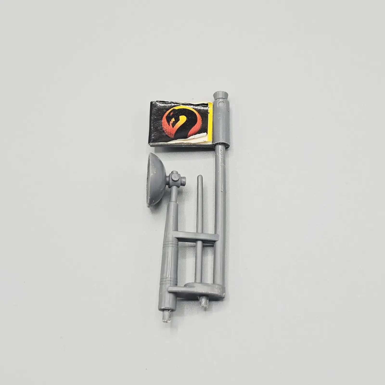 Flag for 1988 Galoob Army Gear Canteen Aircraft Carrier playset 