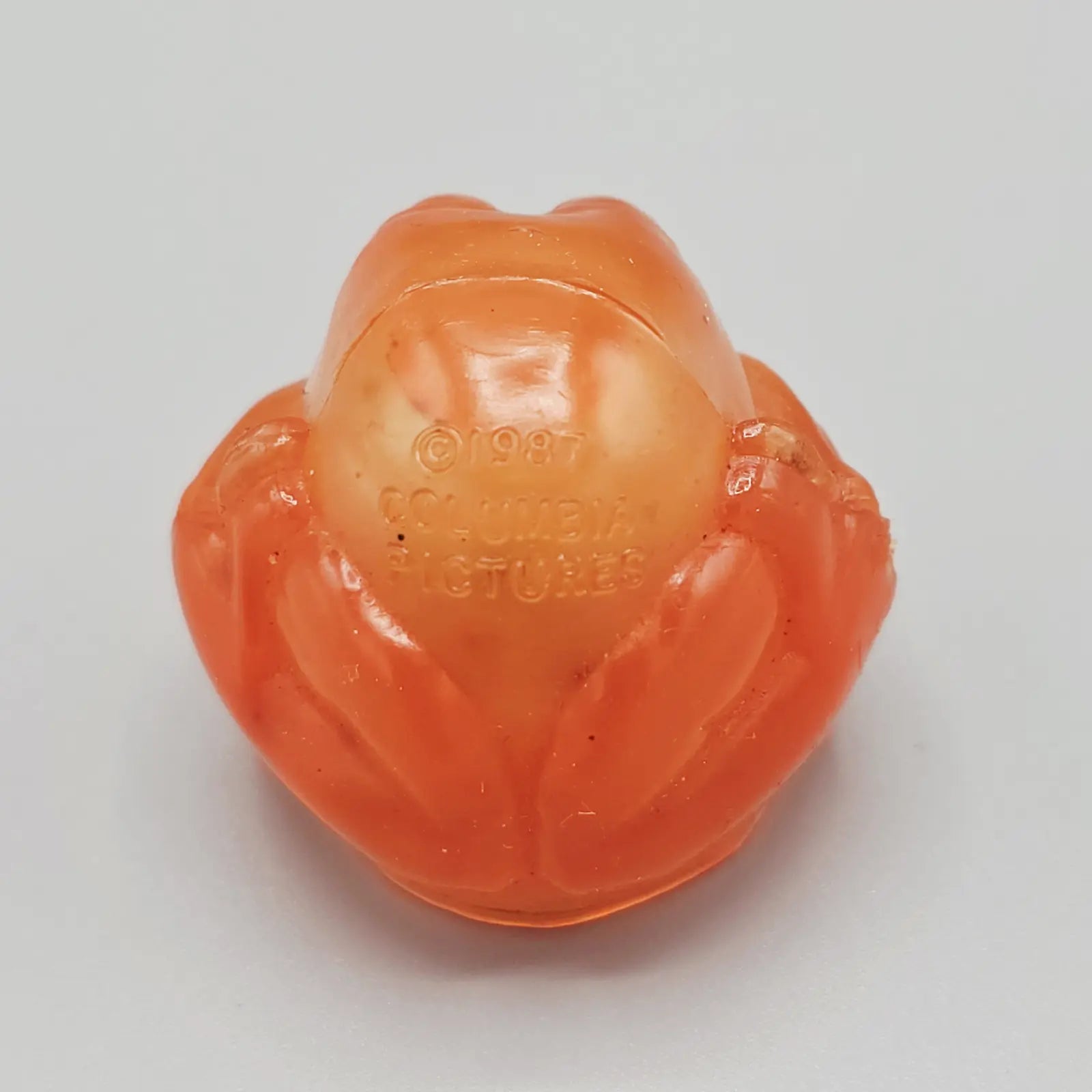 Back of orange ghost for Ghostbusters figure