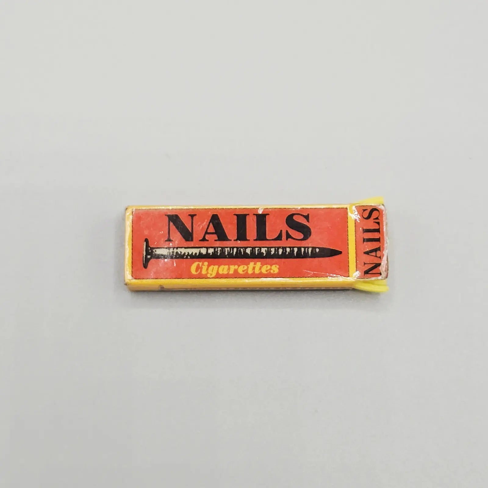 Cigarette pack in a nail box for Jay & Silent Bob action figure