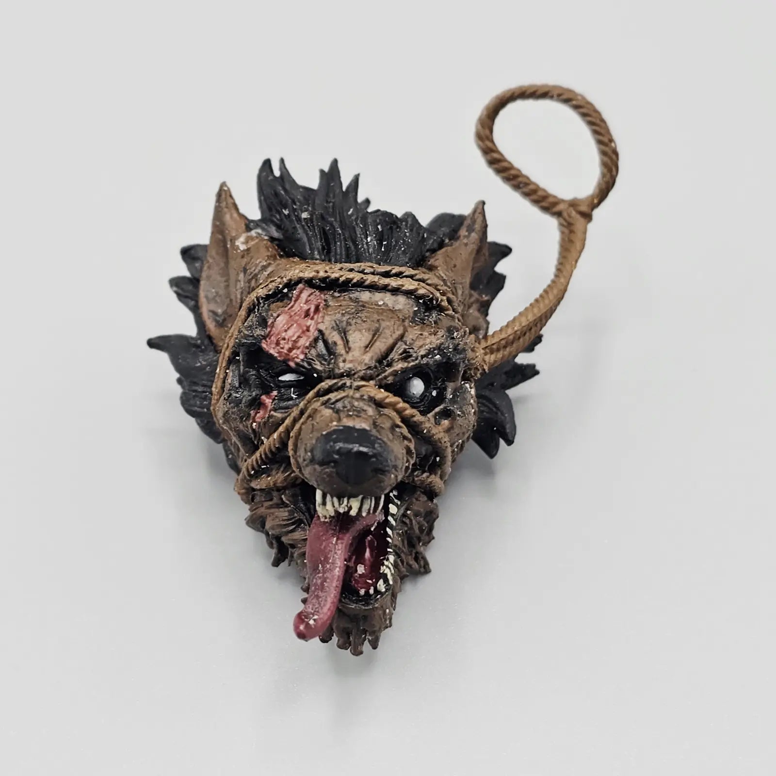 Head of slain wolf monster